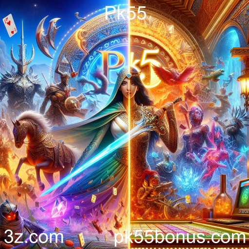 Explorando a Fantasia: A Magia dos Jogos no Pk55